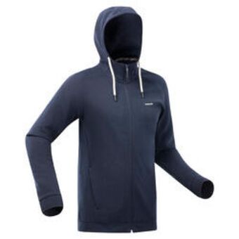 Decathlon Bluza turystyczna męska z kapturem quechua nh150 oferta