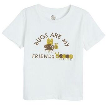Smyk Cool club, t-shirt chłopięcy, ecru oferta