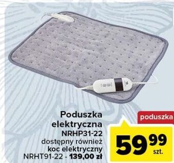 Carrefour Poduszka elektryczna nrhp 31-22 sanitas oferta