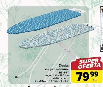 Carrefour Deska do prasowania benny 110 x 30 cm oferta