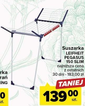 Carrefour Suszarka pegasus 150 slim leifheit oferta