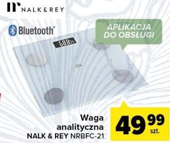 Carrefour Waga łazienkowa nrbfc-21 nalk&rey oferta