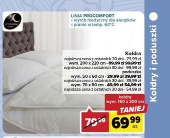 Carrefour Poduszka procomfort 70 x 80 cm john cotton oferta