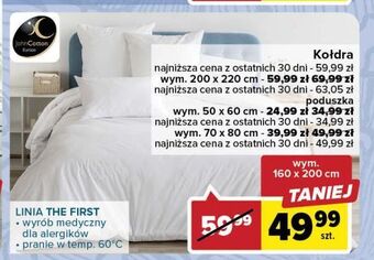 Carrefour Kołdra the first 160 x 200 cm john cotton oferta