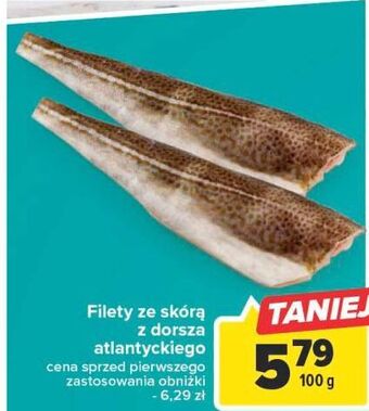 Carrefour Dorsz atlantycki - filety bez skóry oferta
