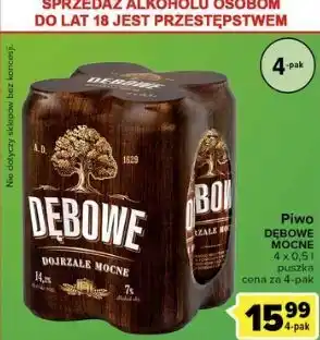 Carrefour Express Piwo dębowe dojrzałe mocne oferta