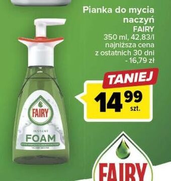 Carrefour Pianka do mycia naczyń fairy oferta