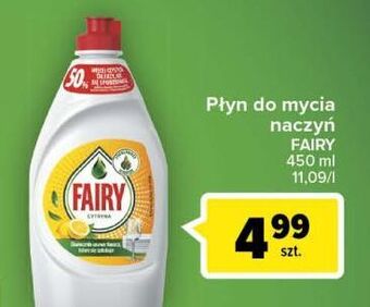 Carrefour Płyn do mycia naczyń lemon fairy oferta