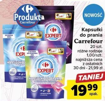 Carrefour Kapsułki do prania white carrefour expert oferta
