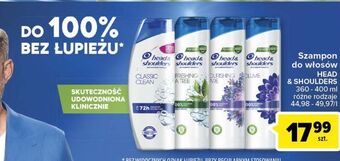 Carrefour Szampon do włosów classic clean head&shoulders oferta