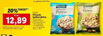 Lidl Alesto Pistacje kalifornijskie 250g/1 opak oferta