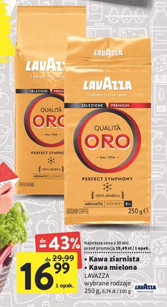 Intermarche Kawa lavazza qualita oro oferta