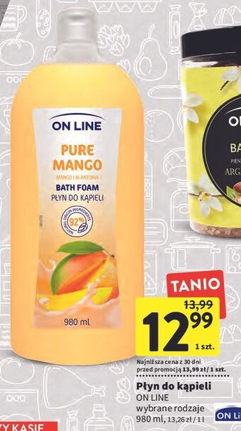 Intermarche Płyn do kąpieli pure mango on line oferta