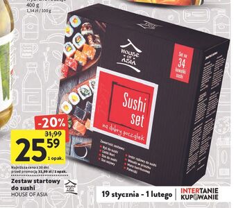 Intermarche Zestaw do sushi house of asia oferta
