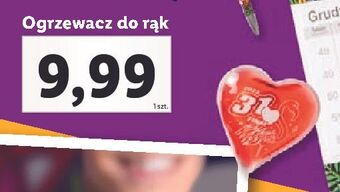 Lidl Ogrzewacz do rąk wośp oferta