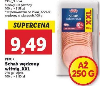 Lidl Schab wiśniowy wieprzowy pikok oferta