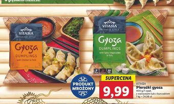 Lidl Pierożki gyoza z kurczakiem i wieprzowiną vitasia japan oferta
