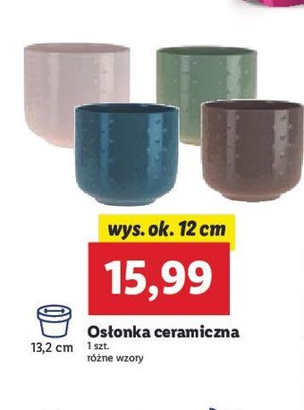 Lidl Osłonka ceramiczna 12 cm oferta