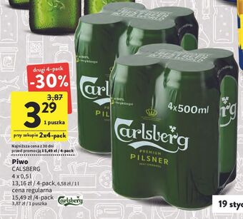 Intermarche Piwo carlsberg oferta