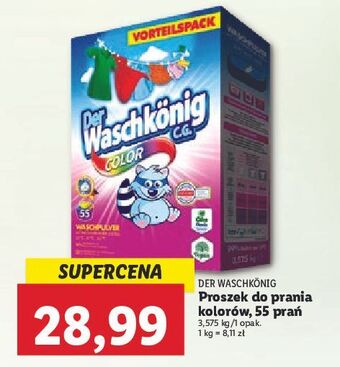 Lidl Proszek do prania color der waschkonig oferta