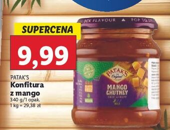 Lidl Chutney z mango patak's oferta
