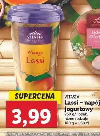 Lidl Jogurt pitny mango vitasia oferta