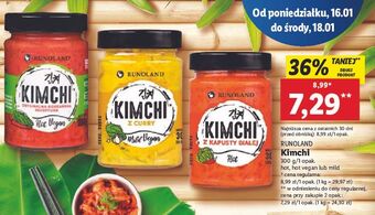 Lidl Kimchi hot vegan runoland oferta