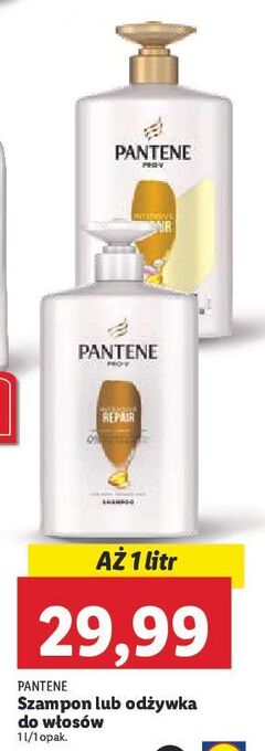 Lidl Odżywka do włosów intensywna regeneracja pantene pro-v oferta