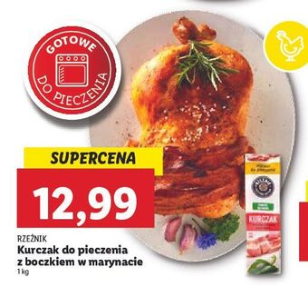 Lidl Kurczak z boczkiem w marynacie do pieczenia rzeźnik codzienna dostawa oferta
