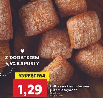 Lidl Bułka z niskim indeksem glikemicznym chrupiące z pieca oferta