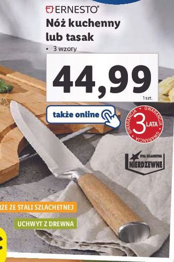 Lidl Nóż kuchenny ernesto oferta