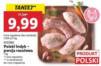 Lidl Porcja rosołowa z indyka rzeźnik codzienna dostawa oferta