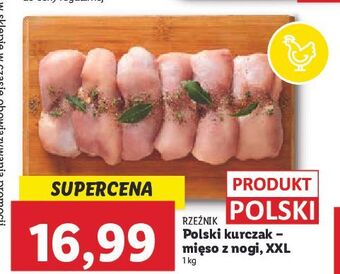 Lidl Mięso z nogi kurczaka rzeźnik codzienna dostawa oferta