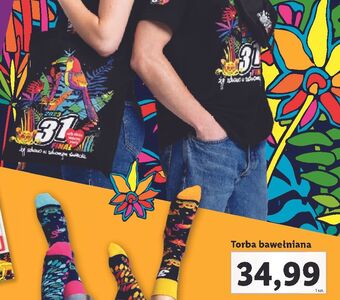 Lidl Torba bawełniana wośp oferta