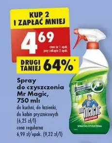 Biedronka Spray do kuchni mr magic oferta