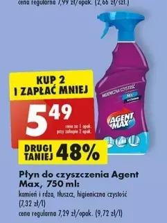 Biedronka Płyn do usuwania tłuszczu agent max oferta