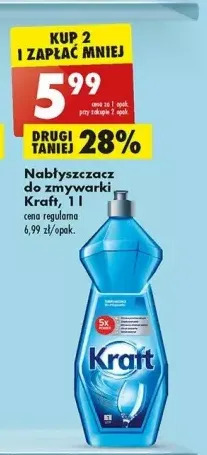Biedronka Nabłyszczacz do zmywarek kraft oferta