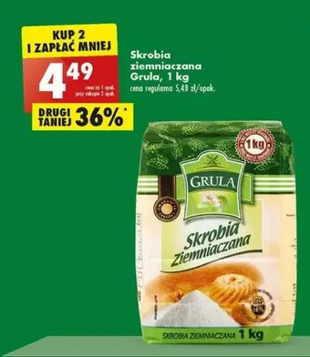Biedronka Skrobia ziemniaczana grula oferta