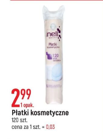 E.Leclerc Płatki kosmetyczne wiodąca marka inell oferta
