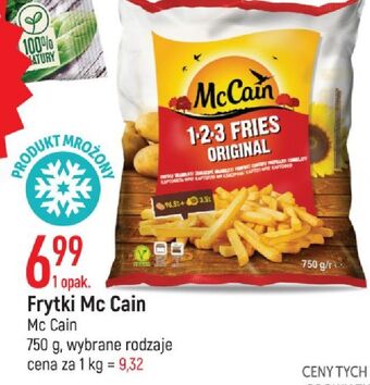 E.Leclerc Frytki proste mccain 1-2-3 oferta