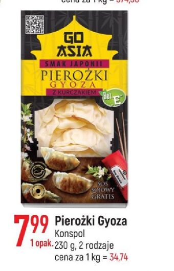 E.Leclerc Pierożki gyoza z kurczakiem go asia oferta
