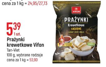 E.Leclerc Prażynki krewetkowe łagodne vifon oferta