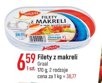 E.Leclerc Filety z makreli w sosie pomidorowym graal oferta