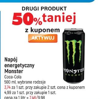 E.Leclerc Napój energetyczny monster energy classic oferta