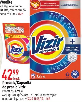 E.Leclerc Kapsułki do prania kolorów vizir all in one pods oferta