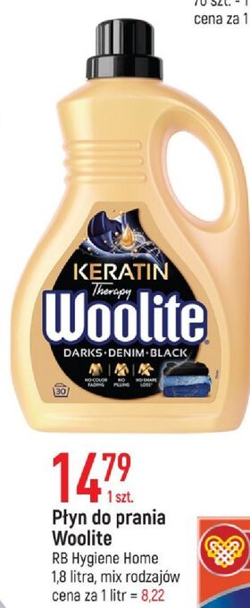 E.Leclerc Płyn do prania dark woolite keratin oferta