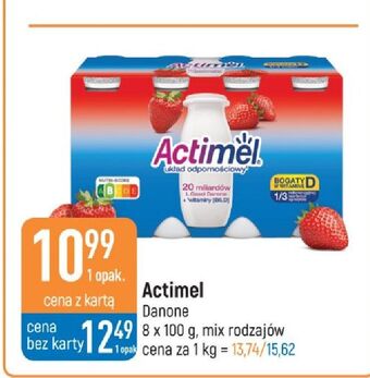 E.Leclerc Jogurt truskawka danone actimel oferta