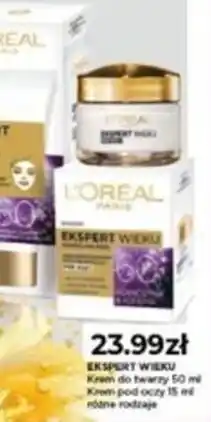 Sekret Urody L'oreal ekspert wieku krem do twarzy 50ml, krem pod oczy 15ml oferta