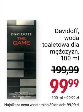 Woda toaletowa dla mężczyzn davidoff