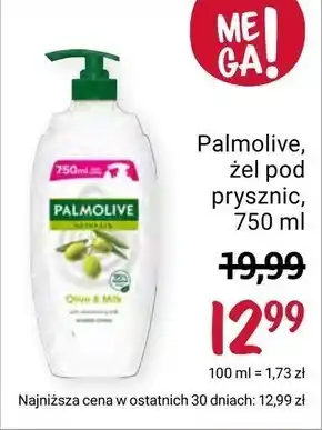 Rossmann Palmolive naturals olive & milk kremowy żel pod prysznic 750 ml oferta